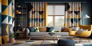 Sofa & Curtains