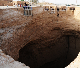 Sinkholes of Uyoon ul Seeh in Al Kharj